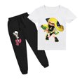 thumbnail image 4 of Bzdaisy Splatoon Kids Printed Short Sleeve T-Shirt Shorts Set - Fun Gaming Characters - Boys & Girls Summer Outfit, 4 of 4