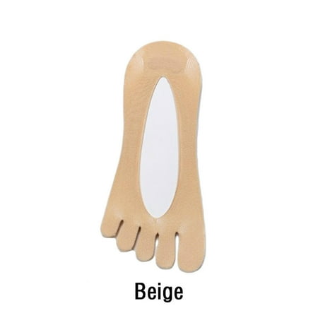 

Women Summer Five-Finger Socks Ultrathin Funny Toe Invisible Sokken With Silicone Anti-Skid Breathable Anti-Friction
