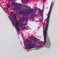 thumbnail image 6 of LYXSSBYX Swimsuits for Women Two Piece Womens Women Gradient Print Bikini Two Piece Swimwear Push-Up Swimsuit Bathing Suit, 6 of 8
