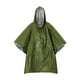 thumbnail image 3 of 2 ponchos de lluvia de emergencia, chaquetas de lluvia portátiles con película de aluminio, capa de lluvia para hombres y mujeres, impermeable para Verde, 3 of 8
