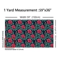 thumbnail image 3 of Castle Fairy Floral Rose Fabric by the Yard 10 Yards for Teenager,Spring Graden Room Decor Fabric by the Yard,Botanical Plants Fabric for Sewing,Breathable Home Decor, 3 of 6
