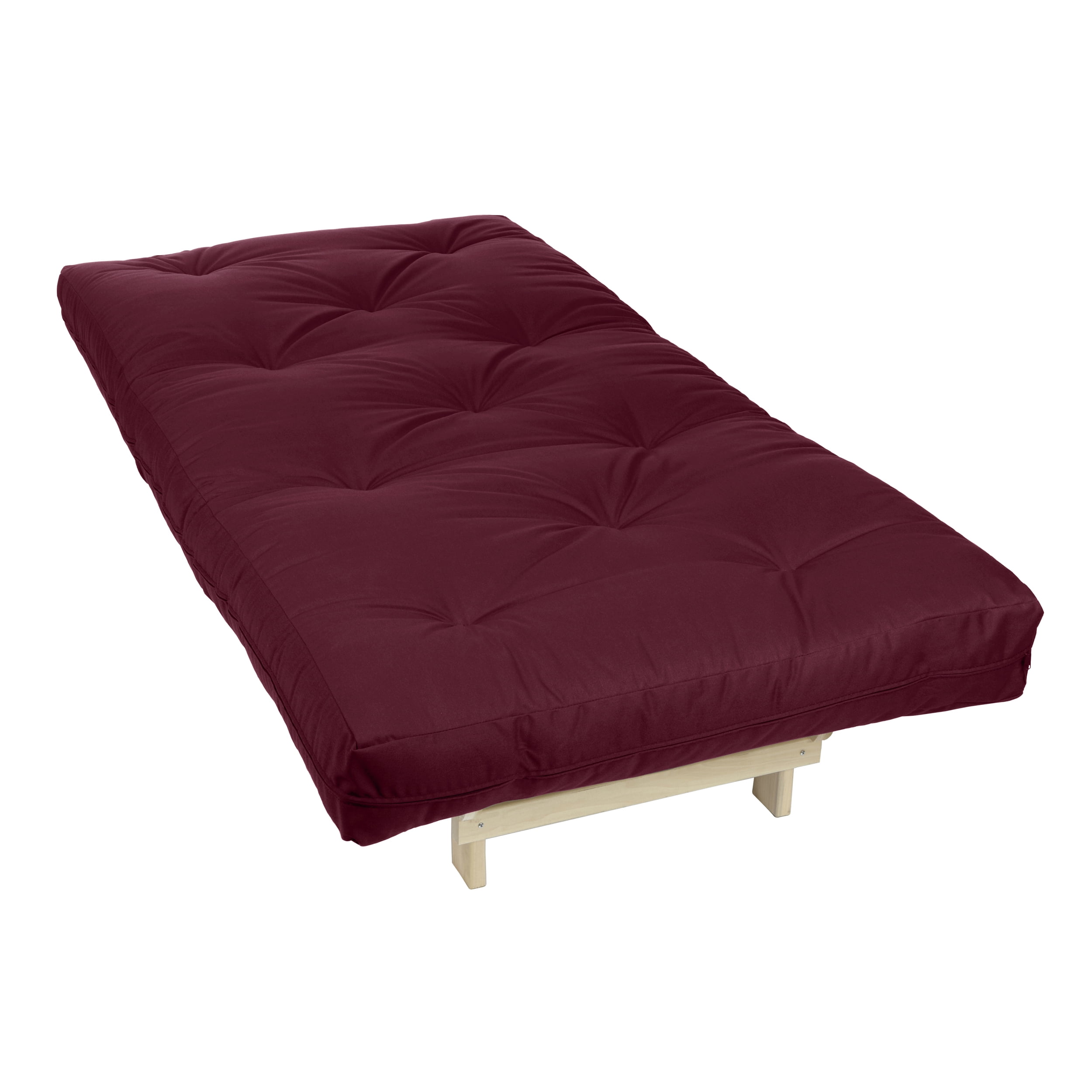 Sorra Home - 5 inch Reversible Tufted Futon Mattress, Twin Size