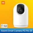 thumbnail image 1 of Cámara de seguridad Xiaomi Smart Camera PTZ Pro 2K Gateway incorporado 3MP 360 grados panorámico BT 2.4 / 5GHz Cámara IP inteligente Detección AI Visión nocturna Intercomunicador bidireccional Kit de Xiaomi Cámara de seguridad, 1 of 7