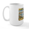 thumbnail image 2 of CafePress - Iowa Postcard Large Mug - 15 oz Ceramic Large White Novelty Mug, 2 of 6