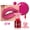 01   Pink Magenta, variant on Hydrating 2-in-1 Lip & Cheek Liquid Tint by Julystar, Waterproof Non-Stick Cup Smudge Resistant Long Wear Lip Stain for Natural Monochrome Makeup