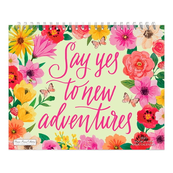 Bonnie Marcus OFFICIAL | 2027 7.5x6" Double-View Easel Desk Calendar