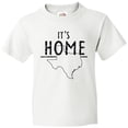 thumbnail image 3 of Inktastic Its Home- State of Texas Outline Distressed Text Youth T-Shirt, 3 of 5