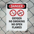 thumbnail image 5 of (2 Pack) Oxygen No Smoking No OSHA Danger Sign 7 Inch X 10 Inch Indoor / Outdoor Rust-Free Aluminum Metal Signs for Workplace, Workshop, and Construction Site, Made in the USA, 5 of 8