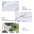 thumbnail image 2 of Yayeee Kitchen Hanging Hand Towels Set of 2 with Loop Bathroom Absorbent Tie Towel, Navy Flower, 2 of 7