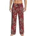 thumbnail image 2 of Kdxio Snake Print Men's Sleep Pajama Pant Lounge Pants with Pockets, 2 of 8