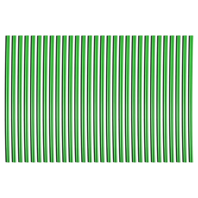 30uds Coche Aire Acondicionador Salida Ventilación Adorno Decoración Tira Verde