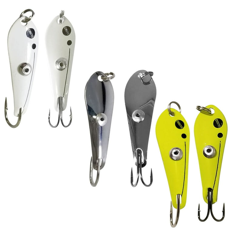 Sumo Spoons: Catfishing Bait Lure for Skipjack, White Bass, Striped Bass &  More