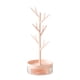 thumbnail image 2 of Organizador de joyas | Árbol giratorio con cajón para collares, pendientes, pulseras y anillos | Vitrina compacta para tocador o baño, 2 of 6