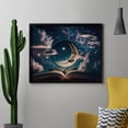 thumbnail image 4 of Diamond Art Kits for Adults, Artistic Starry Sky Moon BookDiamond Painting Kits for Beginners, Frameless Round 5D Full Drill Diamonds Art Pictures Gem Art Crafts Home Decor Gifts, 4 of 8