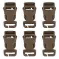 thumbnail image 1 of 6 hebillas de plástico de liberación lateral, multifunción, para mochilas, cinturones y mochilas de exterior, 1 of 8
