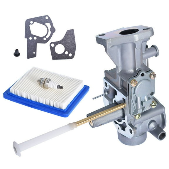 Carburetor Air Filter Kit Replacement for Briggs and Stratton 498298 495426 692784 495951 Lawn Mower, Carb with Spark Plug Gasket Fits for 5HP Engines 130202 112202