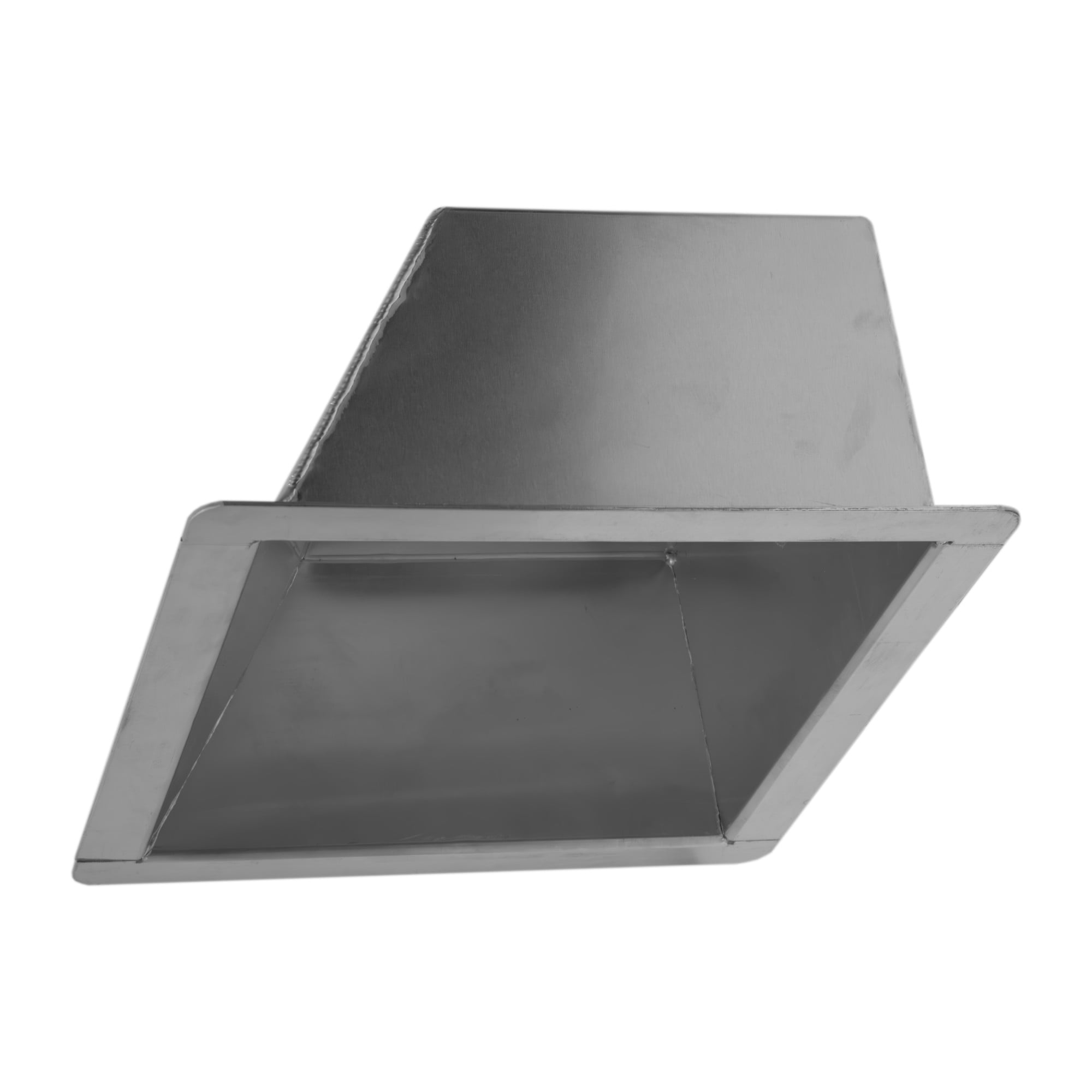 Extreme Max 5001.6667 Aluminum Flush-Mount Recessed Light Bucket - Silver