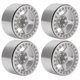 thumbnail image 2 of Ruedas Beadlock de aleación de aluminio, ruedas ligeras de cinco radios para coche Axial SCX10 90046 RC, 4 Uds., 2 of 8