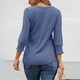 thumbnail image 5 of Tops para adolescentes,Camiseta informal para mujer, manga corta, cuello redondo, poliéster, estampado, largo regular, para uso diario y en casa, sopatenor, 5 of 9