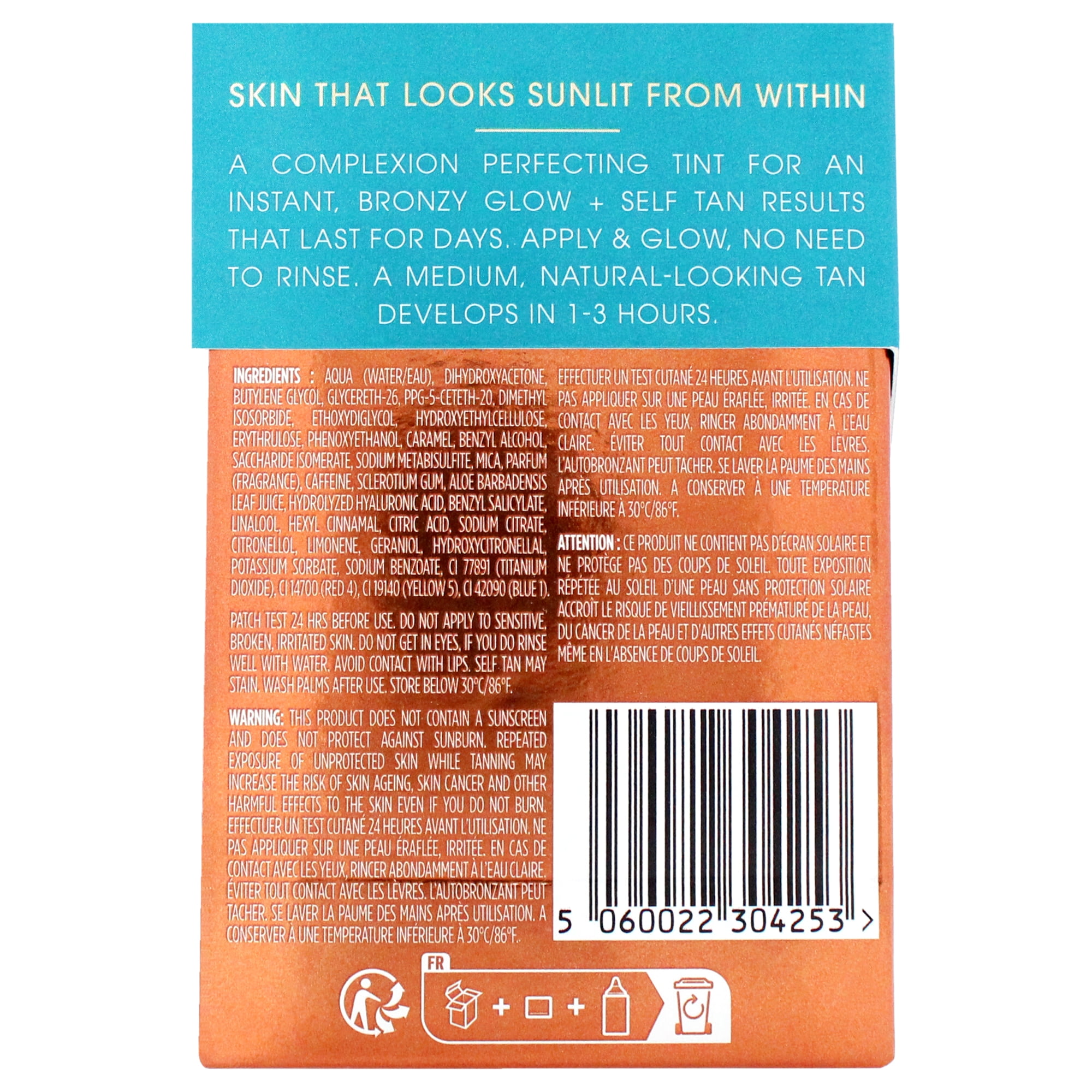 St. Tropez Sunlit Skin Bronzing Tint Plus Tan , 1 oz Bronzer