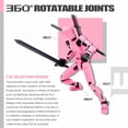 thumbnail image 3 of 1 Pc Fully Pre-Built T13 3D Figure Kit – Multi-Jointed Movable Models, Poseable 13-Style Action Collectibles for Animation & Decor, 3 of 6