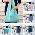 thumbnail image 4 of Amdohai Reusable Folding Bags Grocery Totes Recycle Washable Pocketable Ripstop Eco-friendly Shopping Traveling Bags, 4 of 8