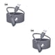thumbnail image 1 of Tholdsy Cable VR Auriculares Tipo-C Cable de carga rápida USB-C Línea de datos Accesorio Reemplazo para Quest 2 2piezas, 1 of 6