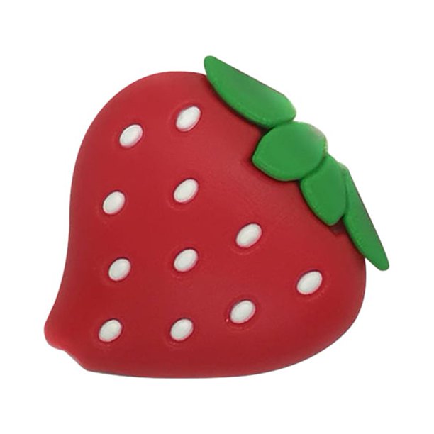JShteea Fruit USB Cable Datos Bites Protector Universal Cord Winder (Fresa)