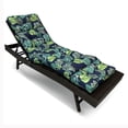 thumbnail image 6 of JOVELL Outdoor Chaise Lounge Cushion, 71"×20"×4" Thick Waterproof Patio Furniture Cushion, Fade & UV Resistant Rocking Chair Pad for Pool Backyard Beach, 1Pack, Green Leaves, 6 of 7