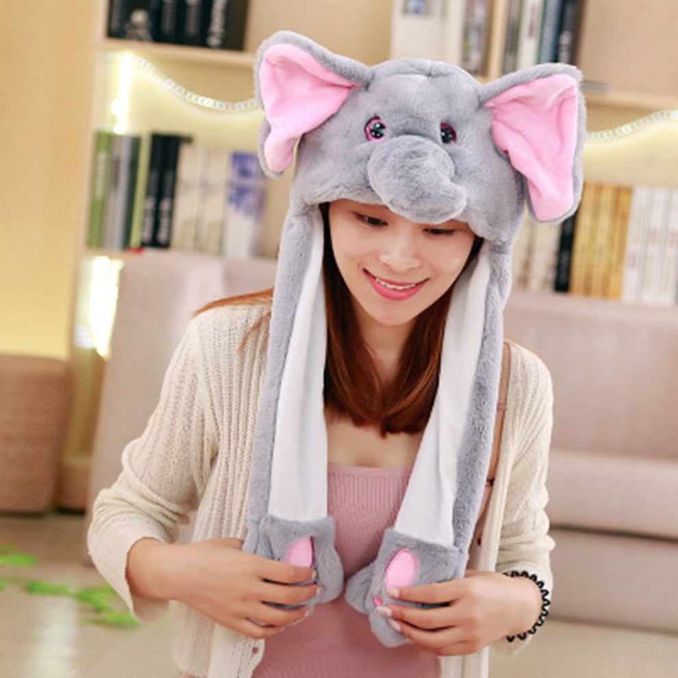 2021 New Toy Hat Pinch Long Ears Moving 