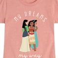 thumbnail image 3 of Disney Princess - My Dreams My Way - Toddler And Youth Girls Short Sleeve Graphic T-Shirt, 3 of 5