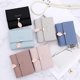 thumbnail image 5 of Women's Purse, Tassel Faux Leather Purse Small Wallet Purse For Women Dark Pink (), 5 of 5