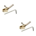 thumbnail image 2 of Thinsony Vintage Brass Violin Making Tool Woodworking Plane Authentic Craftsmanship Gold XXS 2PCS, 2 of 6