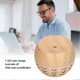 thumbnail image 4 of 130ml Mini Humidifier, 7 Color Changing LED Lights, Wood Grain, Auto Shut-Off, 35dB Quiet Desktop Humidifier for Home, Office, Bedroom, 4 of 5