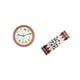 thumbnail image 5 of Reloj de pared con pájaro cantor, reloj decorativo, reloj de pájaro con sonido, de mesa navideño, poliéster PP, adecuado para sala de estar, do, 5 of 8