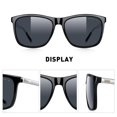 thumbnail image 3 of Gafas de sol MERRY'S unisex de aluminio polarizado S8286, color negro y plateado, 3 of 6