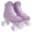 Purple and white flash heel, variant on Magic Co. Roller Skates - Fashionable Quad Skates for Men, Women, Girls & Boys - Perfect for Derby, Rink & Street Skating, Green