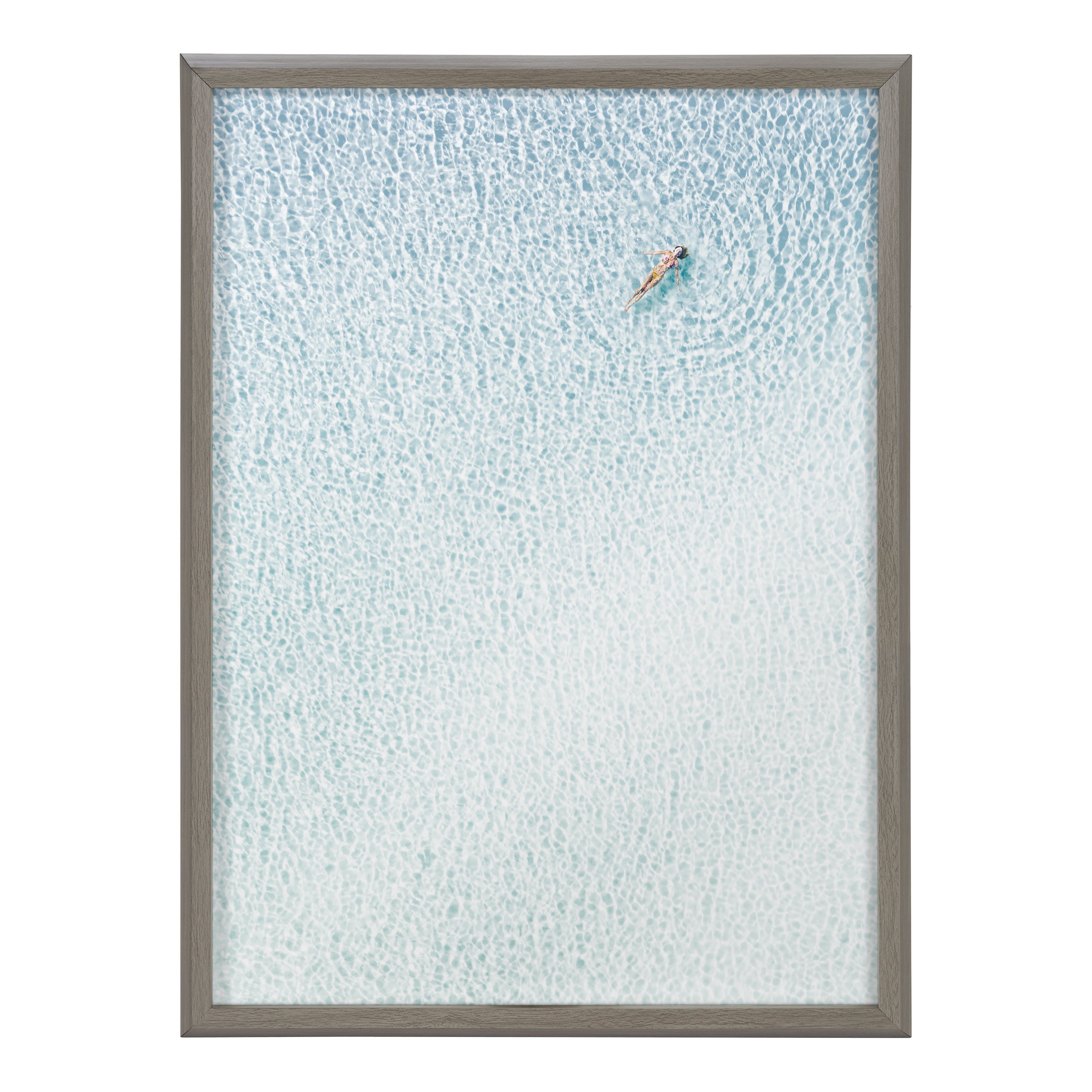 Blake Woman Floating 18 in x 24 in Framed Photography Art Prints, by Kate and Laurel