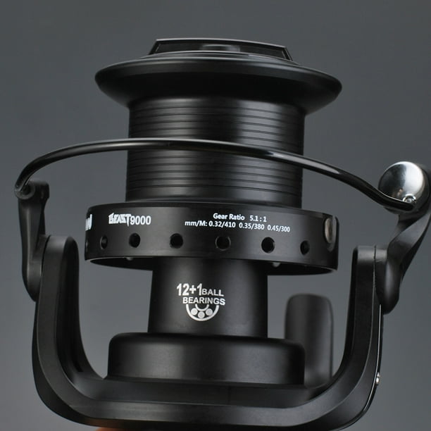 Shop 12+1 BB Spinning Reel with Front and Rear Double Drag Carp