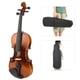 thumbnail image 4 of Violín Para Principiantes, Violín Retro De Arce, Kit De Violín De Tamaño Completo Con Caja De Resina De Cuerda Para Principiantes, Adultos, Estudiantes, 4 of 7