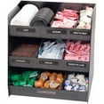 thumbnail image 2 of Vertiflex Vertical 3-Shelf Condiment Organizer, Black, 1 Each (Quantity), 2 of 2
