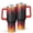 Red, variant on 40oz Tumbler with Handle and Straw, Vacuum Insulated Stainless Steel Travel Mug, Fits Car Cup Holder, Flame Print