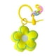 thumbnail image 4 of Llavero con colgante de flor para coche, mochila, bolso, cartera, accesorios Amarillo, 4 of 9