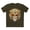 Army, variant on Carnival Mask Graphic T-Shirt Unisex 100 Cotton With Antique Gold Art Design Tee 21
