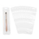 thumbnail image 1 of Bolsas de Plástico para Joyería Uxcell 2.2" x 8.7", 100Pcs Bolsa de Cierre Reutilizable Transparente con Agujero para Colgar para Empaque de Collares y Envío, Blanco, 1 of 7