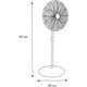 thumbnail image 4 of Ventilador De Pedestal Thermoflex 18 Pulgadas Plástico/metal 3 velocidades, 5 aspas, 4 of 4