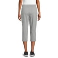 Athletic Works Women's Core Knit Capri With Front Pockets
