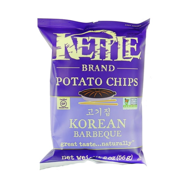Kettle Chips 6/2Oz Korean Bbq Pack of 6