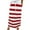 Red, variant on Njagoc3 Womens Striped Bodycon Midi Skirt for Summer Casual Daily Wear