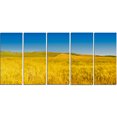 thumbnail image 2 of Tuscany Whet Field on Sunny Day - Landscape Artwork Canvas, 2 of 3